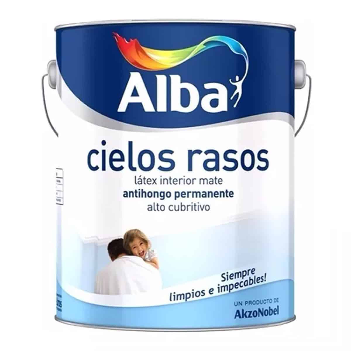 Cielos Rasos Pintura Latex Antihongo 4 Lts.