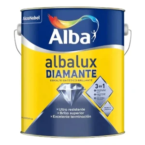 Albalux Esmalte Sintetico Colores Brillante 1 Lt. - Verde Ilusión