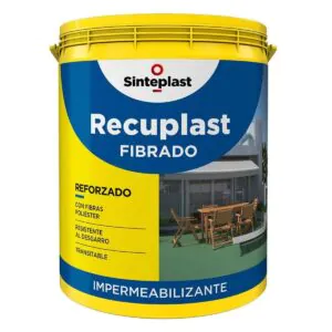Recuplast Fibrado Impermeabilizante Techos 20 Kgs.