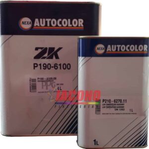 Kit Laca Barniz 6100 2k Altos Solidos Ppg Autocolor