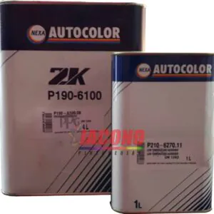 Kit Laca Barniz 6100 2k Altos Solidos Ppg Autocolor