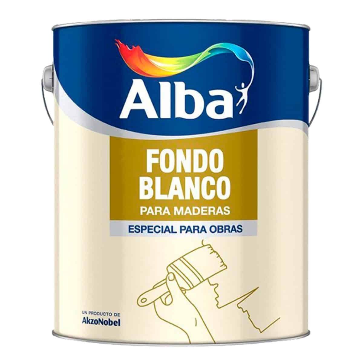 Fondo Blanco p/ Maderas Standard 4 Lts.