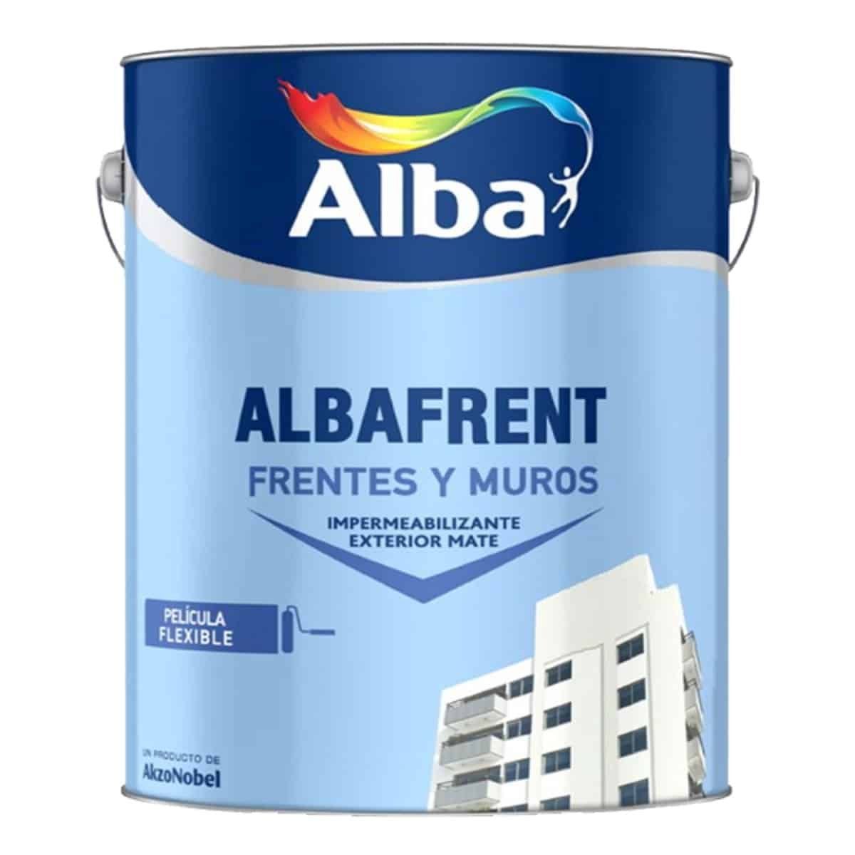 Albafrent Latex Frentes Muros Impermeabilizante 10 Lts.