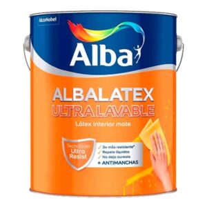 Albalatex Latex Ultra Lavable Mate 20 Lts.