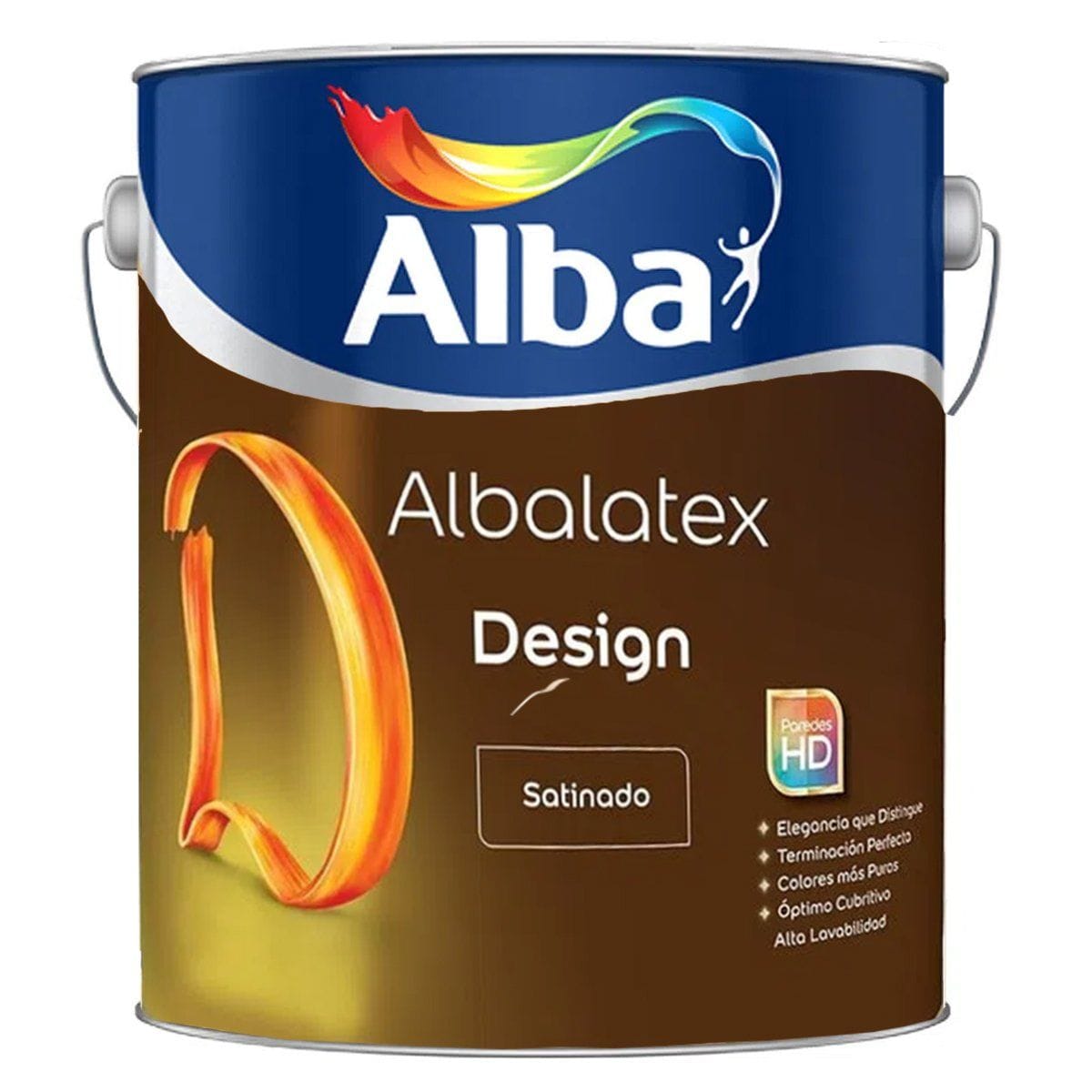 Albalatex Design Satinado Latex Interior 4 Lts.