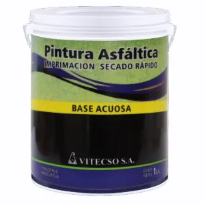 Pintura Asfáltica Acuosa 4 Lts.