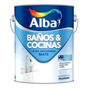 Látex Baños & Cocinas Antihongo 1 Lt.