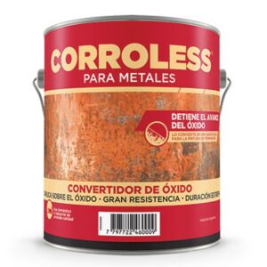 Corroless Convertidor De Oxido Colores 1/2 Lt.