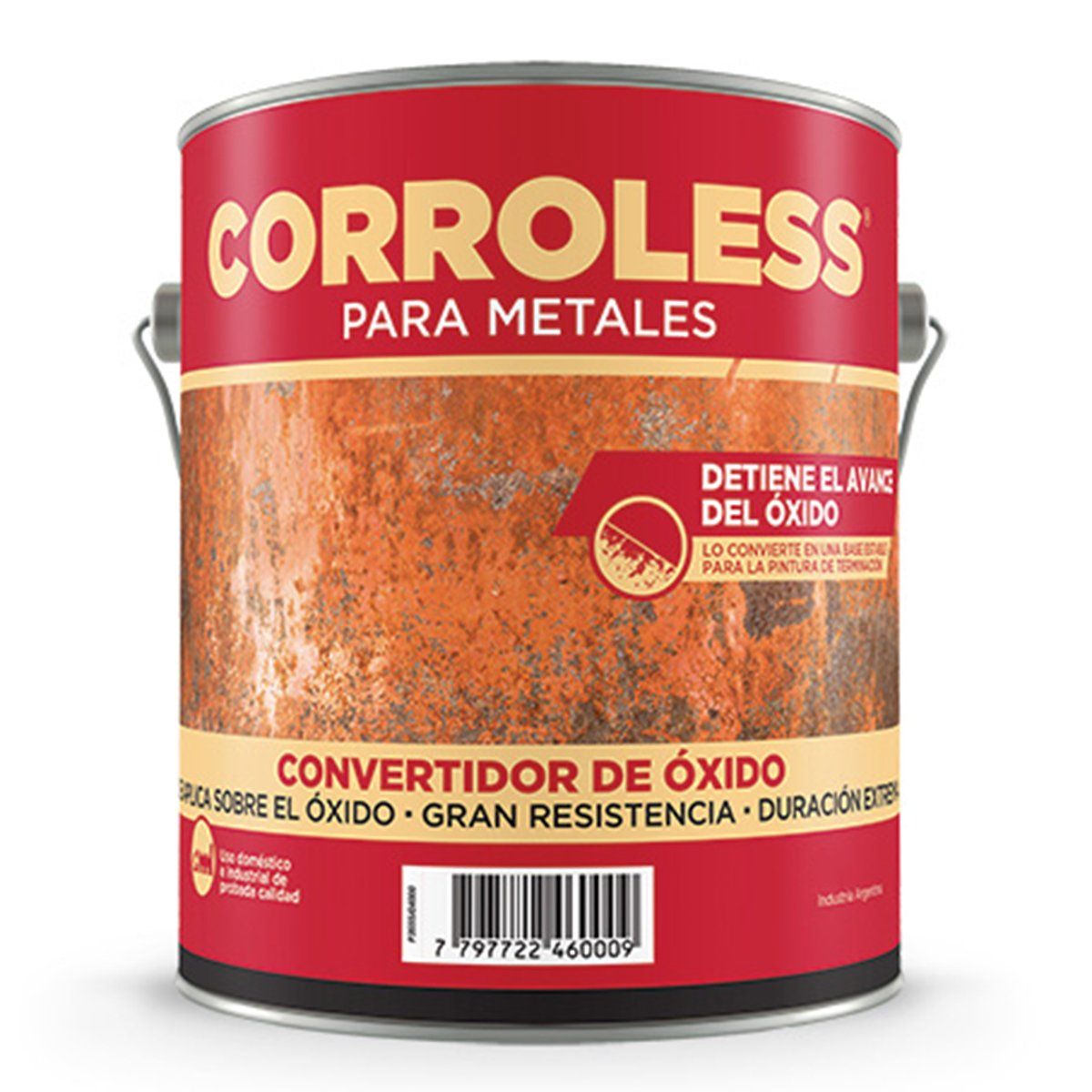 Corroless Convertidor De Oxido Colores 4 Lts.