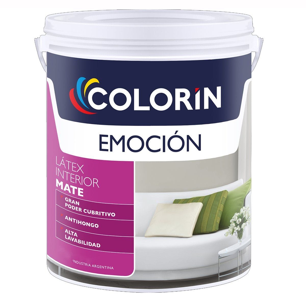 Latex Emocion Lavable Mate Interior 10 Lts.