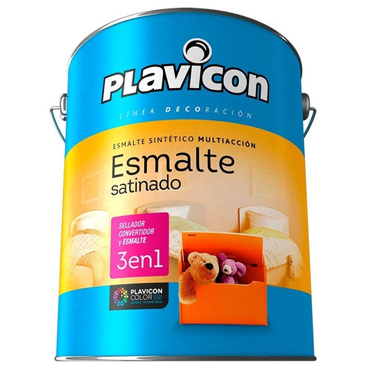Esmalte Sintético Blanco Satinado 1 Lt.
