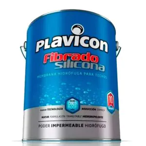 Fibrado Silicona Impermeabilizante Techos 20 Kgs.