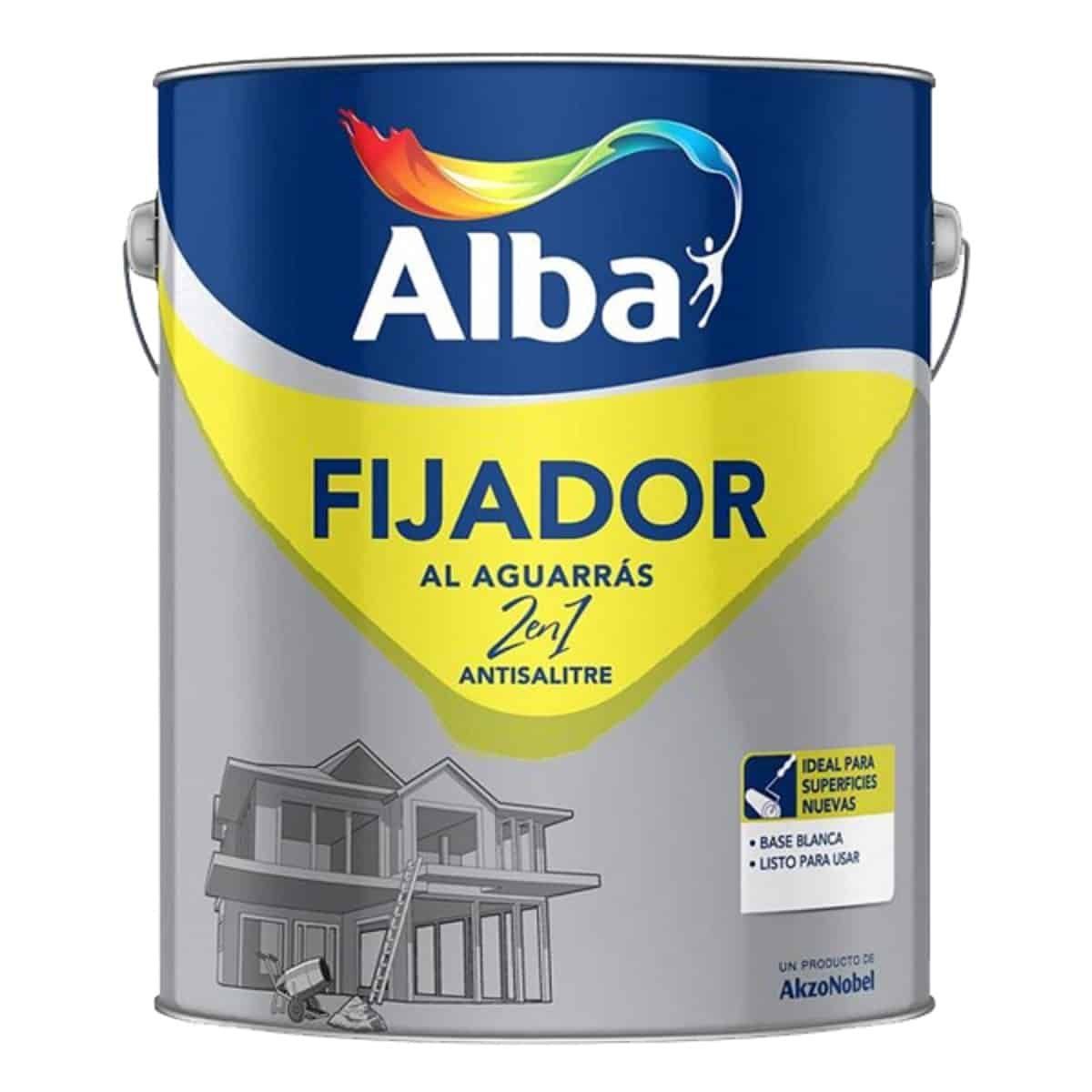 Fijador al Aguarrás Antisalitre 2 en 1 4 Lts.