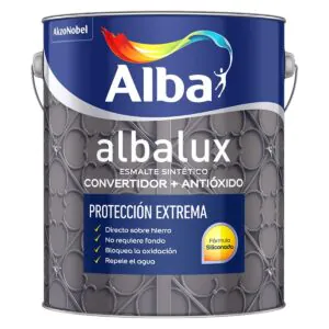 Albalux Esmalte Convertidor Forja 1 Lt. - Gris