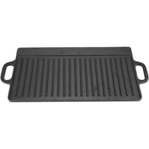 Plancha y Grill Antiadherente Doble Cara de Hierro 43 cm - Imagen 4