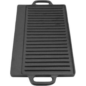 Plancha y Grill Antiadherente Doble Cara de Hierro 43 cm - Imagen 6