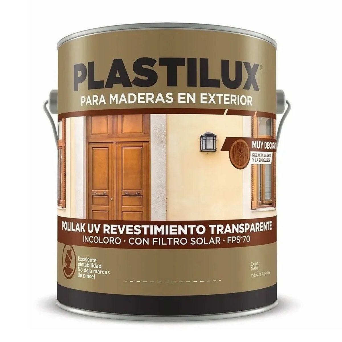 Plastilux – Polilak Revestimiento UV  4 Lts.