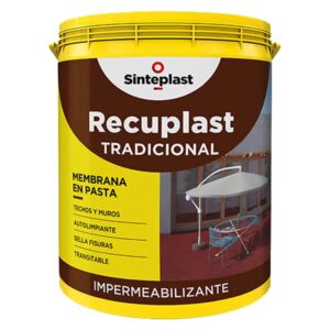 Recuplast Tradicional Impermeabilizante Techos 10 Lts.