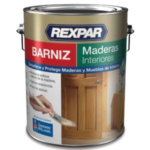 Rexpar Barniz Maderas Interiores Mate 1 Lt.
