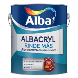 Albacryl Rinde Mas Latex Interior Blanco 10 Lts.