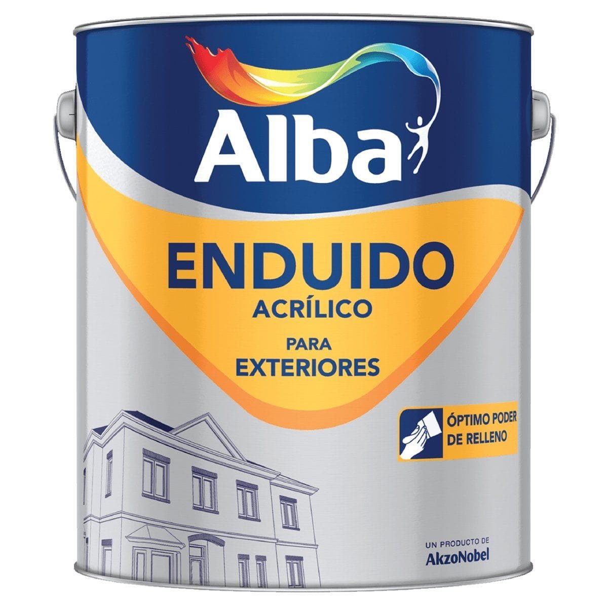 Enduido Acrílico p/ Exteriores 1 Lt.
