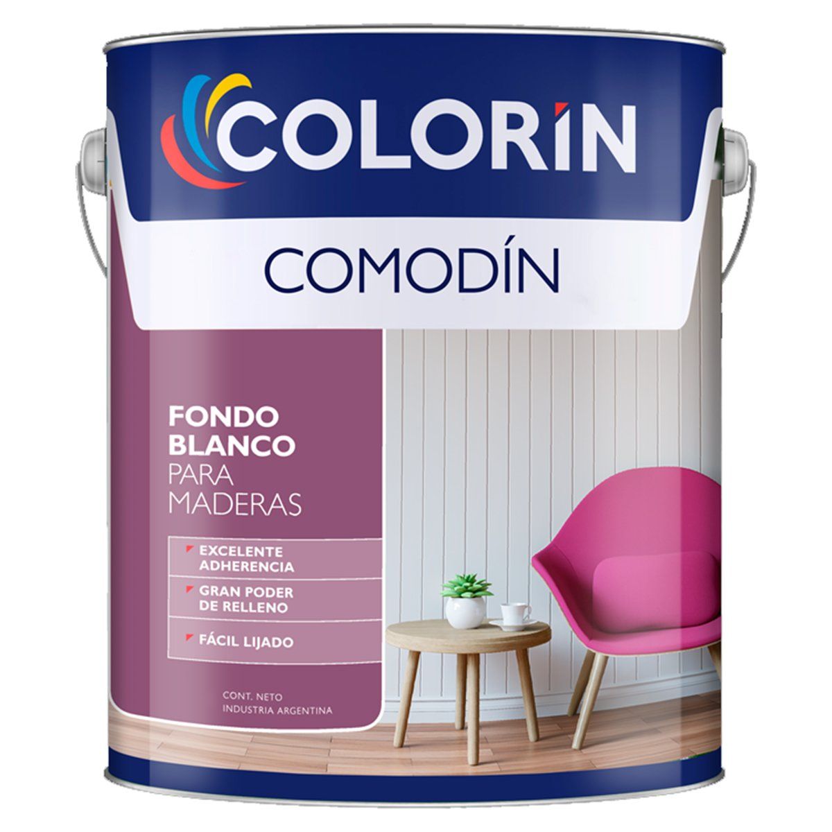Comodin Fondo Blanco p/ Maderas 1/2 Lt.