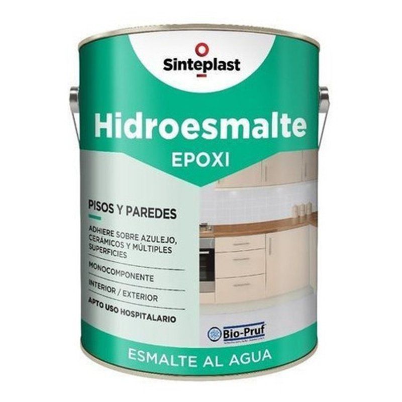 Esmalte Epoxi al Agua Blanco Satinado 1 Lt.