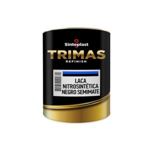 Laca Nitrosintetica Negro Deportivo Satinado 1 Lt.