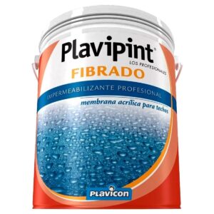 Plavipint Fibrado Impermeabilizante Techos 1,25 Kgs. - Rojo