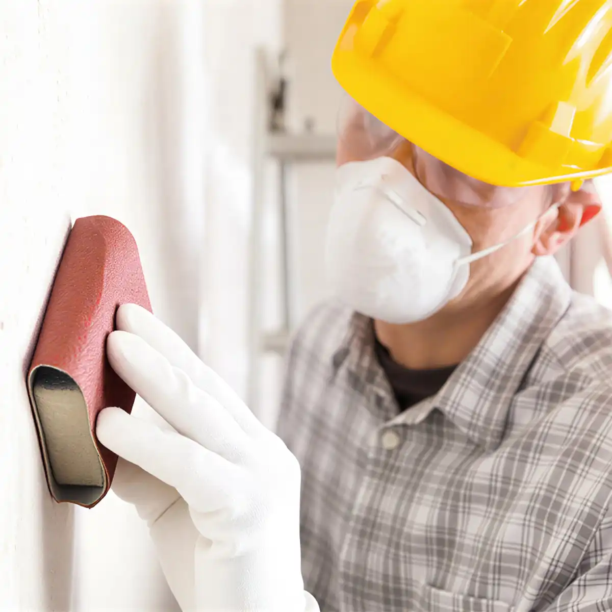 Taco de Goma Rígido para Lijar