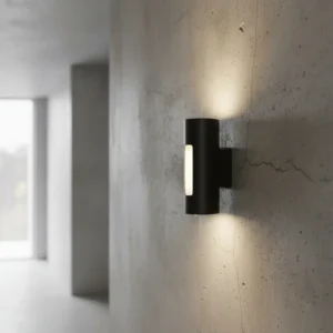 Lampara Bidireccional Led Aluminio Aplique Pared 12w Fría
