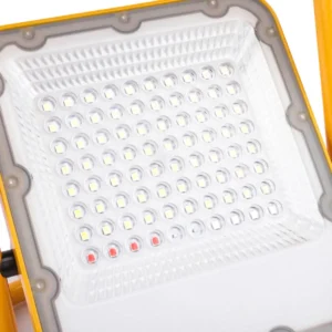 Reflector Led Recargable Usb Portátil Luz Emerg Flash 50w