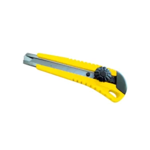 Cutter Trincheta Retractil Guia Metalica 18mm